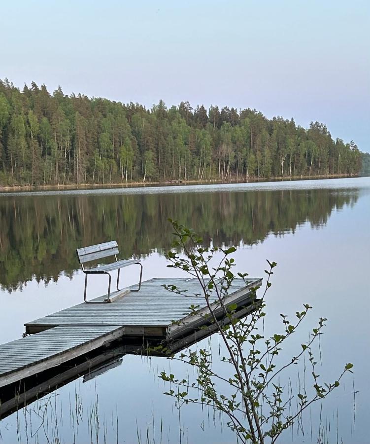 Sauna Cabin In The Heart Of Nuuksio National Park - Moekki Nuuksiossa Эспоо Экстерьер фото
