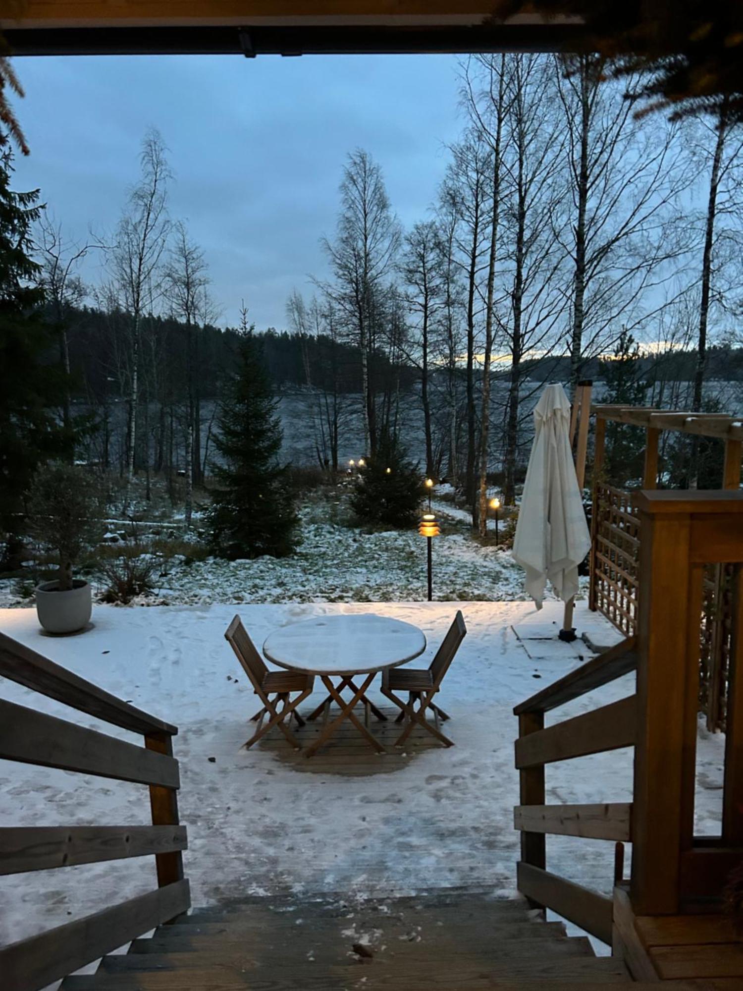 Sauna Cabin In The Heart Of Nuuksio National Park - Moekki Nuuksiossa Эспоо Экстерьер фото