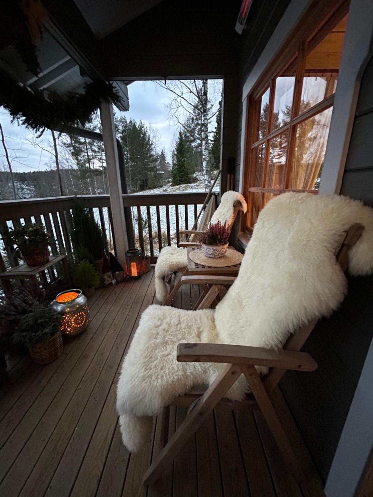 Sauna Cabin In The Heart Of Nuuksio National Park - Moekki Nuuksiossa Эспоо Экстерьер фото